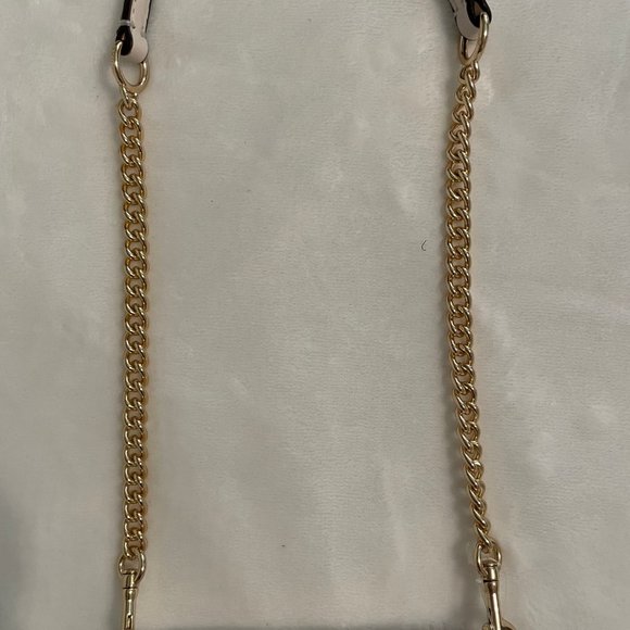 Coach Cream and Gold Mini Bag with Floral Design - Picture 6 of 8